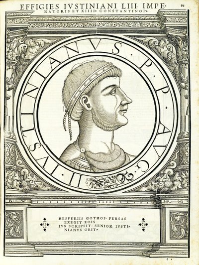 Iustinianus I, ilustración de 